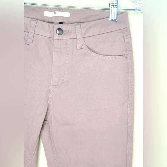 Moussy Azul Basic Jeans Skinny Soft Cotton Khaki Denim Stretch Skinny Women’s XS - Picture 3 of 13